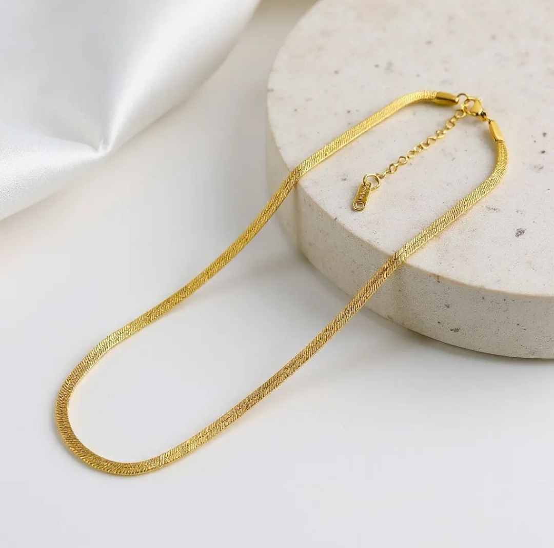 Snake Chain 18K Gold Plated