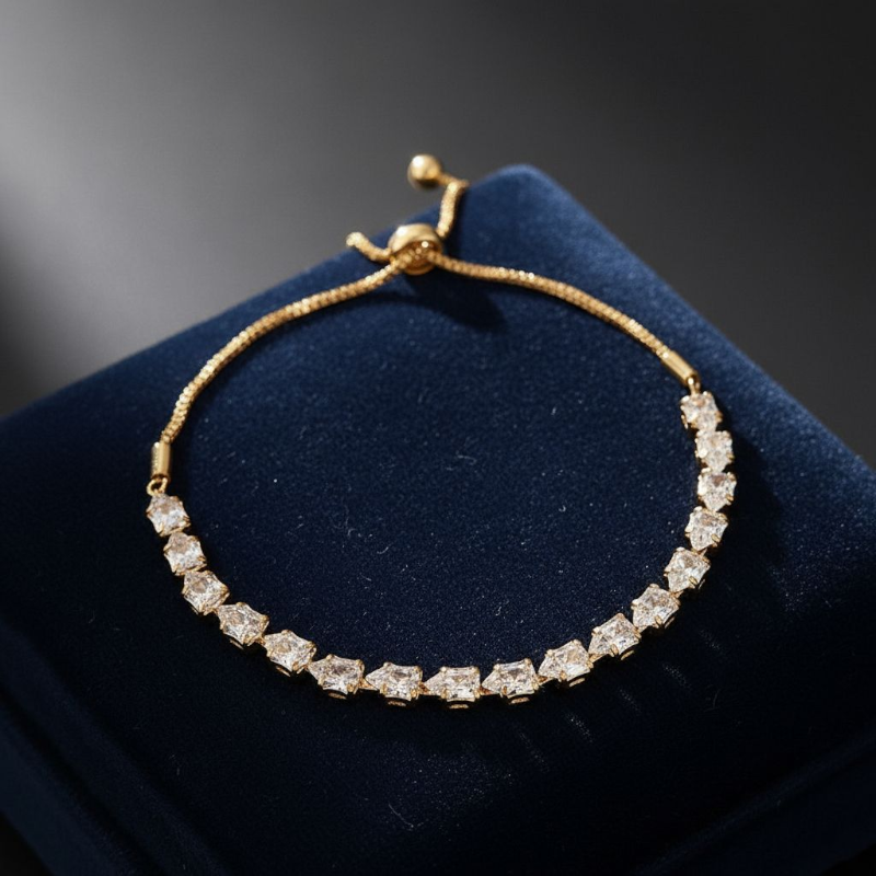 Celestial Gold Plated Bracelet (Adjustable)