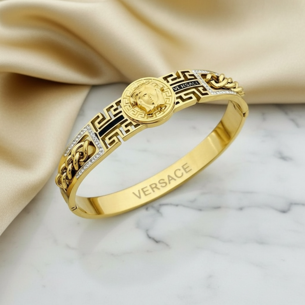 Royal Heritage 18K Gold Plated Handcuff