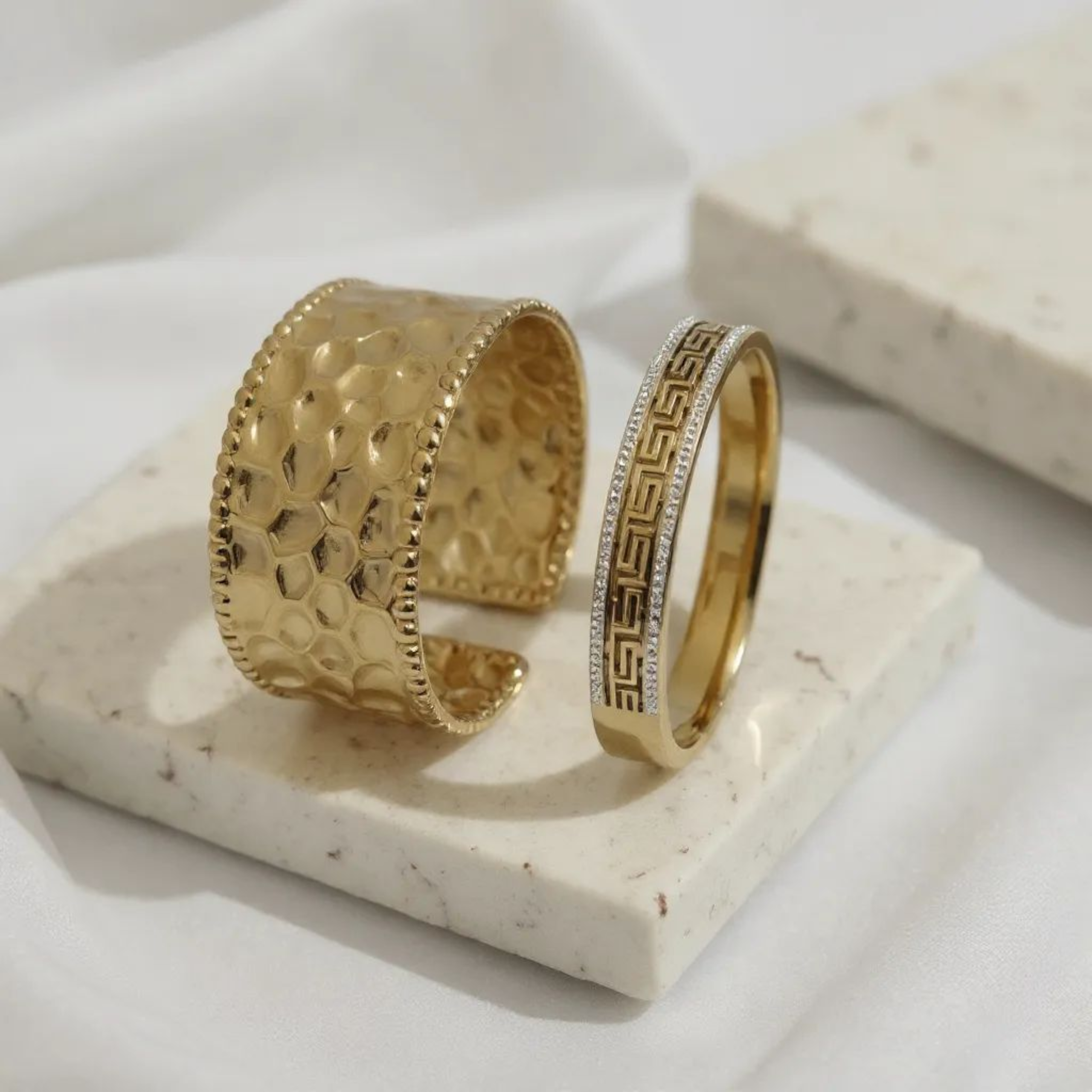 Elegance Pair 18K Gold Plated